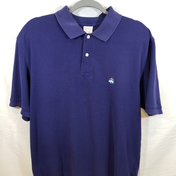 Brooks Brothers Blue Polo Shirt Golden Fleece L - Picture 2 of 16